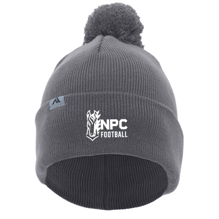 NPC Football KNIT FOLD OVER POM-POM BEANIE - Image 28
