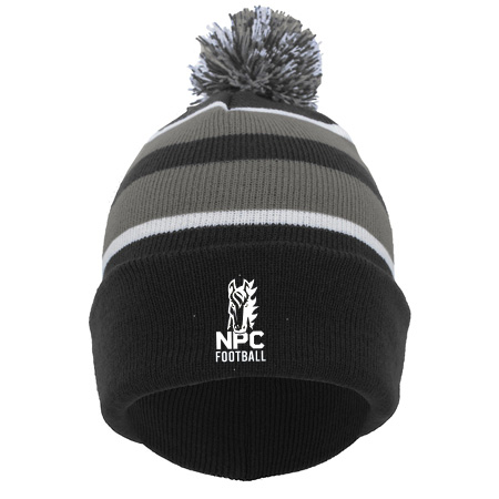 NPC Football KNIT FOLD OVER POM-POM BEANIE - Image 30