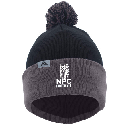 NPC Football KNIT FOLD OVER POM-POM BEANIE - Image 17