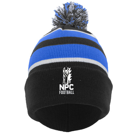 NPC Football KNIT FOLD OVER POM-POM BEANIE - Image 8