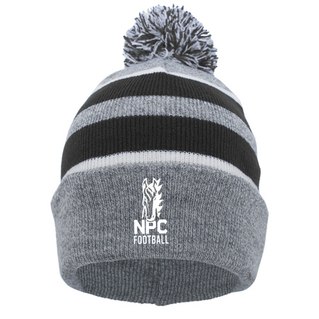 NPC Football KNIT FOLD OVER POM-POM BEANIE - Image 29