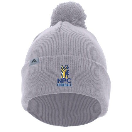 NPC Football KNIT FOLD OVER POM-POM BEANIE - Image 9