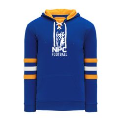 Alternative view of NPC Football NHL Color Hoodie