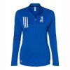NPC Football Ladies Adidas 3-Stripes Double Knit Full-Zip Pullover