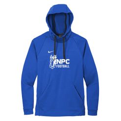 Alternative view of NPC Football Adult Nike Therma-FIT Pullover Fleece Hoodie
