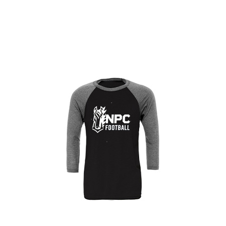 NPC Football Unisex 3/4 Sleeve Baseball Tee - Image 17