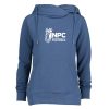NPC Football Ladies Classic Fleece Funnel Neck Pullover Hood