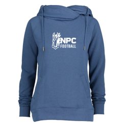 NPC Football Ladies Classic Fleece Funnel Neck Pullover Hood