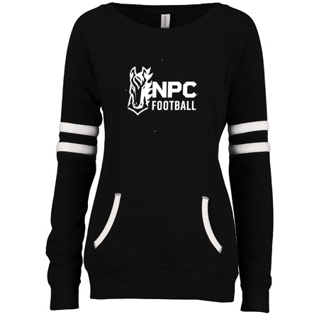 NPC Football Ladies Varsity Fleece Crew Neck Pullover - Image 18