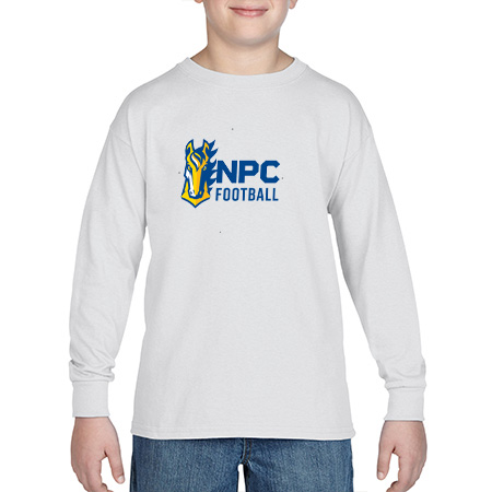 NPC Football Youth Heavy Cotton™ Youth Long Sleeve T-Shirt - Image 9