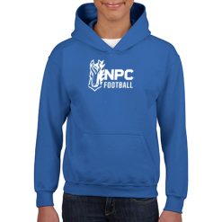 Alternative view of NPC Football Youth Heavy Blend™ Youth Hooded Sweatshirt