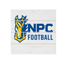 Alternative view of NPC Football White Wood Pallet Coaster  Set of 1  no holder