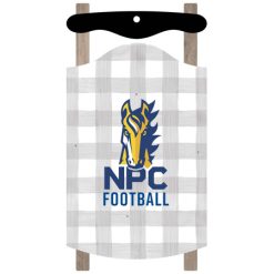 NPC Football Sled Ornament