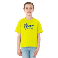 Alternative view of NPC Football Youth DRI-Power Youth  Poly T-Shirt