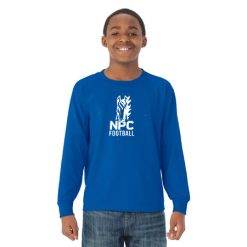 Alternative view of NPC Football Youth DRI-POWER Youth Long Sleeve T-Shirt