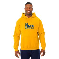 Alternative view of NPC Football Adult NuBlend® Hooded Sweatshirt