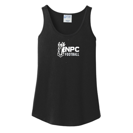 NPC Football Ladies Ladies Core Cotton Tank Top - Image 7