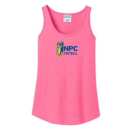 NPC Football Ladies Ladies Core Cotton Tank Top - Image 9