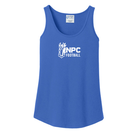 NPC Football Ladies Ladies Core Cotton Tank Top - Image 2