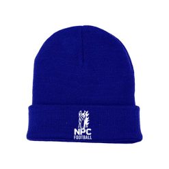NPC Football Acrylic Beanie with Cuff