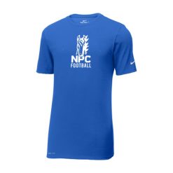 Alternative view of NPC Football Nike Dri-FIT Cotton/Poly Tee
