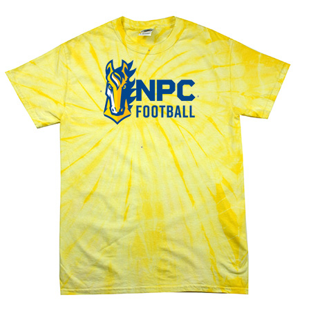 NPC Football Spider Tie Dye T-Shirt - Image 15