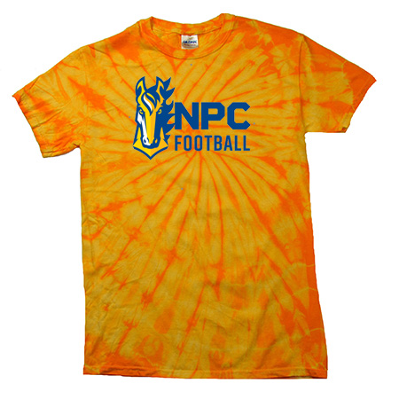 NPC Football Spider Tie Dye T-Shirt - Image 3