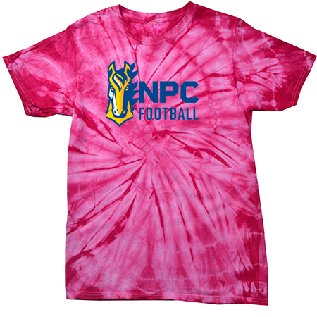 NPC Football Spider Tie Dye T-Shirt - Image 14
