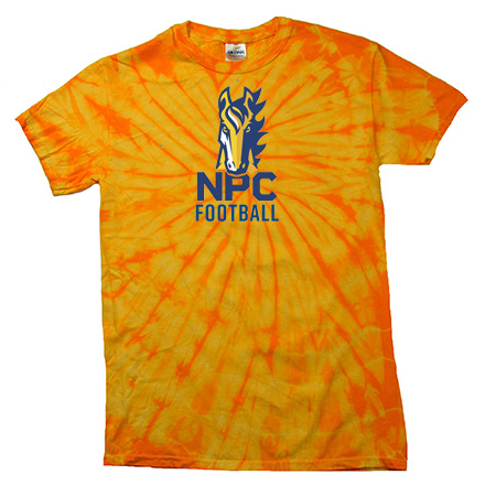NPC Football Spider Tie Dye T-Shirt - Image 4