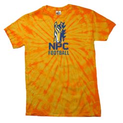 NPC Football Youth Youth Spider Tie Dye T-Shirt