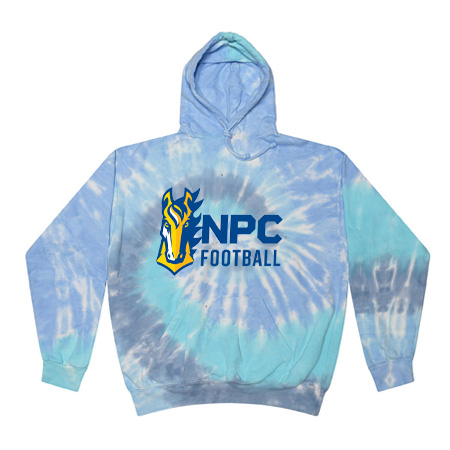 NPC Football Adult Tie Dye Fleece Pullover - Image 31