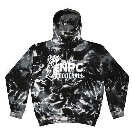 NPC Football Adult Tie Dye Fleece Pullover - Image 22