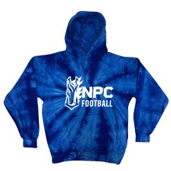 Alternative view of NPC Football Youth Youth Tie Dye Fleece Pullover