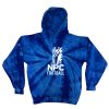 NPC Football Youth Youth Tie Dye Fleece Pullover