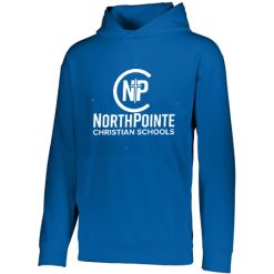 Alternative view of Northpointe Christian Youth YOUTH WICKING FLEECE HOODIE