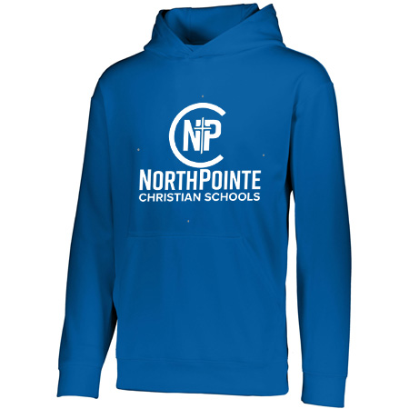 Northpointe Christian Youth YOUTH WICKING FLEECE HOODIE - Image 2