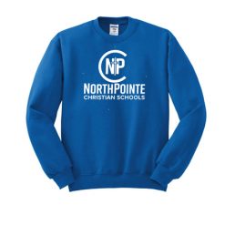 Alternative view of Northpointe Christian JERZEES® - NuBlend® Crewneck Sweatshirt