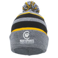 Northpointe Christian KNIT FOLD OVER POM-POM BEANIE