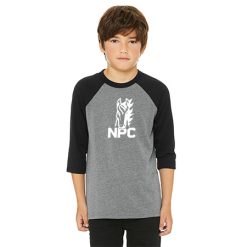 Alternative view of Northpointe Christian Youth Youth 3/4 Sleeve Baseball Tee