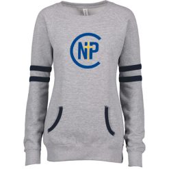 Alternative view of Northpointe Christian Ladies Varsity Fleece Crew Neck Pullover