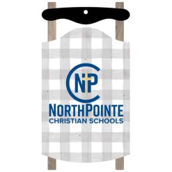 Northpointe Christian Sled Ornament