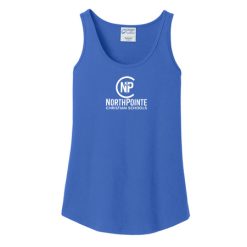 Alternative view of Northpointe Christian Ladies Ladies Core Cotton Tank Top
