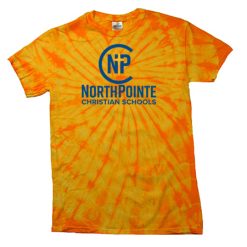 Alternative view of Northpointe Christian Spider Tie Dye T-Shirt