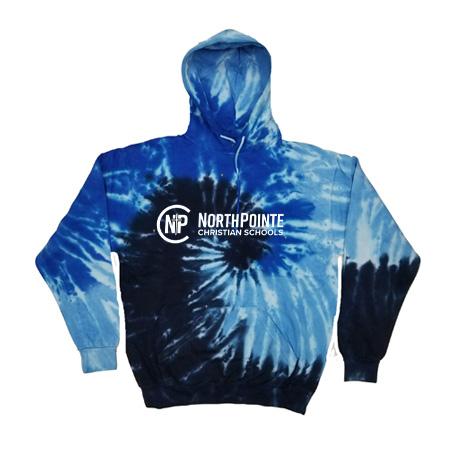 Northpointe Christian Adult Tie Dye Fleece Pullover - Image 41