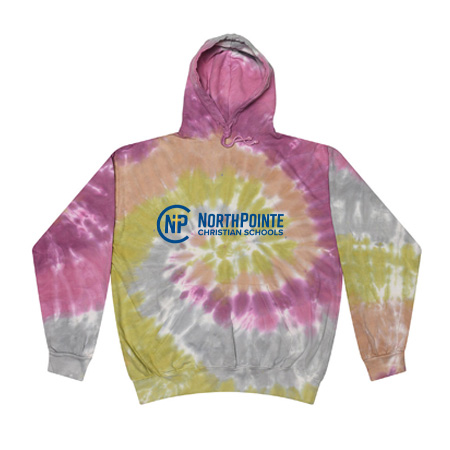 Northpointe Christian Adult Tie Dye Fleece Pullover - Image 73