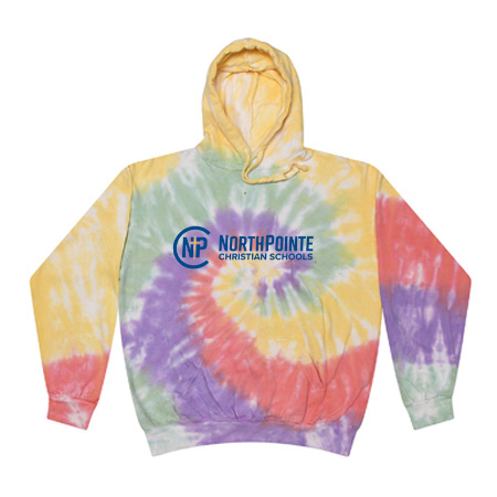 Northpointe Christian Adult Tie Dye Fleece Pullover - Image 27