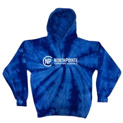 Alternative view of Northpointe Christian Adult Tie Dye Fleece Pullover
