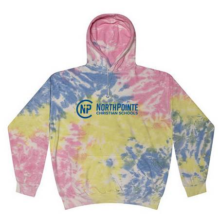 Northpointe Christian Adult Tie Dye Fleece Pullover - Image 25