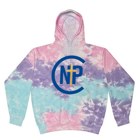 Northpointe Christian Adult Tie Dye Fleece Pullover - Image 42