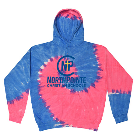 Northpointe Christian Adult Tie Dye Fleece Pullover - Image 16